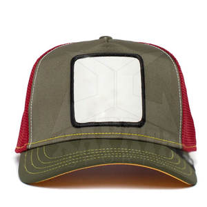 Chapeau de camionneur adulte personnalisé de marque privée vente directe d'usine tissu de toile de quantité minimale de commande bas décontracté et de voyage applicable - Product Image 1