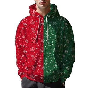 Merry Christmas Outfit cálido ideal para actividades casuales cuenta con detalle de bolsillo ideal relajado elegante pullover Feature Pocket - Product Image 3