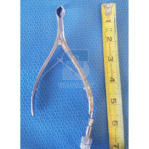 Killian Nasal Speculum 14CM Stainless Steel <b>Fiber</b> <b>Optic</b> <b>Light</b> for Medical Use High Quality Reusable - Product Image 1