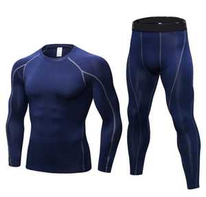 Combinaison de compression unisexe à capuche solide, meilleure vente, grande taille imprimée, respirante, séchage rapide pour adultes, coupe skinny pour l'été - Product Image 2