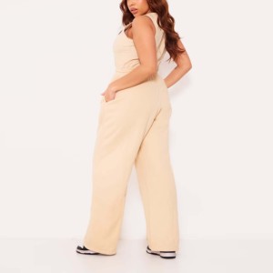 Moda 100% algodón suave cómodo Logotipo de impresión personalizado y monos de moda nuevo estilo gran oferta trajes de salto para mujeres - Product Image 6