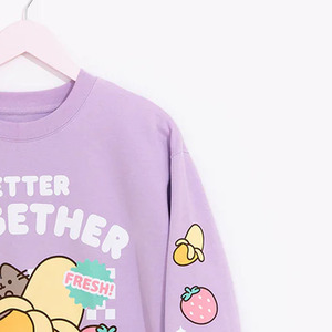 เสื้อพูลโอเวอร์ Pusheen แบบสวมใส่ได้ทั้งชายและหญิง ทรงปกติ คอตั้ง สไตล์ลำลอง สำหรับฤดูหนาว ถักจากผ้าฝ้าย 100% ป้องกันขนร่วง แห้งเร็ว - Product Image 6