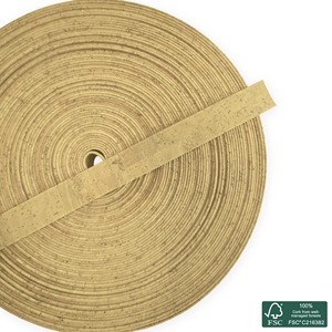 Cordon plat en liège jaune clair de qualité supérieure - Product Image 4