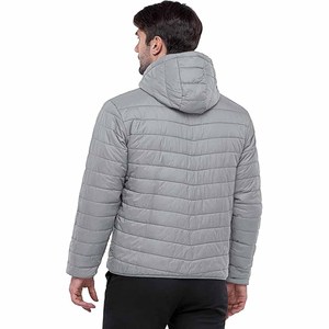 เสื้อพัฟเฟอร์ผู้ชายคุณภาพสูงสำหรับฤดูหนาว ทรงโอเวอร์ไซส์ หนานุ่ม อุ่นสบาย รับสกรีนโลโก้ตามสั่ง - Product Image 2