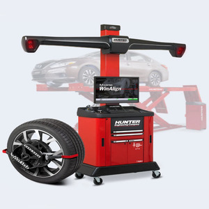 Máquina de Alineación de Ruedas 3D Hunter HawkEye Elite de Calidad, 250W, Capacidad de 60kg, Velocidad de Balanceo de 130 RPM, Garantía de 3 Años, Profesional - Product Image 1