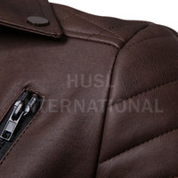Blousons de moto en cuir 100 % pour hommes, imperméables, style urbain, hiver, vente en gros, couleurs et tailles personnalisables, service OEM