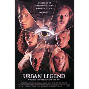 Modern Urban Legend <b>Poster</b> Stylish Wall Decor Made of Paper - Product Image 1