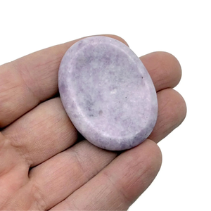 Cristales de lapidolita, piedras de preocupación, piedras curativas de bolsillo naturales hechas a mano para meditación y alivio del estrés, suministro al por mayor - Product Image 3