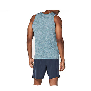 T-shirt sans manches personnalisé pour homme, en polyester, sensation coton, débardeur vierge, sublimation, uni ou impression sérigraphique, débardeur personnalisé pour homme 2024 - Product Image 3