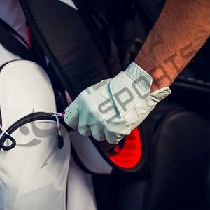 Gants de golf professionnels personnalisés en gros Gants en cuir véritable de qualité supérieure - Product Image 3