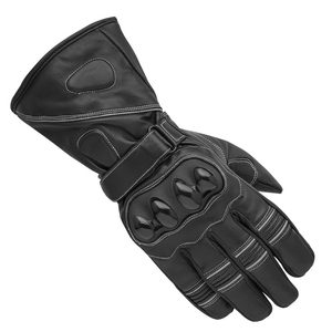 Wholesale Soft Leather Motorcycle <b>Racing</b> <b>Gloves</b> OEM & ODM Design Windproof for Outdoor Bike Riding Sports - Product Image 1