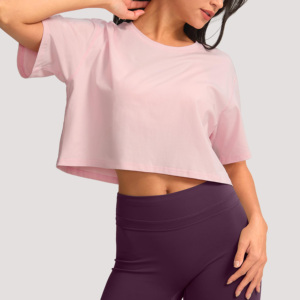 Summer Workout Clothing Custom Logo <b>Loose</b> Fit Solid Workout <b>Tank</b> Crop <b>Top</b> Ladies Workout Sports Muscle <b>Tops</b> for Women - Product Image 2