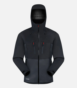 Veste coupe-vent Soft Shell pour homme Veste coupe-vent imperméable légère à capuche en polyester et nylon respirant pour la randonnée - Product Image 5