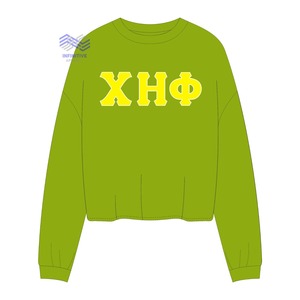 เสื้อสเวตเชิ้ตผ้าฝ้าย 100% พิมพ์ลายด้านหน้าสำหรับผู้หญิงชิ เอต้า ฟี - Product Image 1