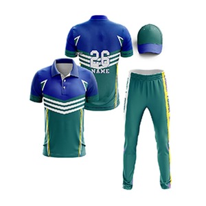 Servicio OEM Diseño popular Calidad Material Cricket Uniforme Secado rápido Venta superior Cricket Ropa - Product Image 1