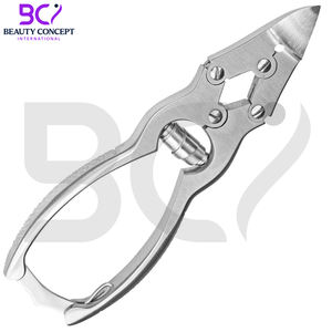 Pince à ongles podologique en acier inoxydable, outils de soin des pieds, poignée confortable, ouverture large, lame courbée, coupe-ongles professionnels durables - Product Image 2