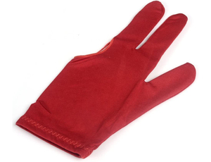 Guantes de billar Mano izquierda derecha Transpirable Snooker Alta calidad Personalizado Tres dedos Guantes de billar - Product Image 3