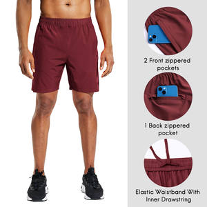 Custom Comfort Fitness Running Hombres Cintura elástica Screen Foam Puff Print Quick Dry Gym Mesh Shorts Hombre con cordón - Product Image 2