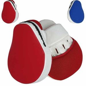 Diseño profesional Boxeo MMA Focus Mitts Venta al por mayor Logotipo personalizado Artes marciales Karate Training Focus Pad - Product Image 5