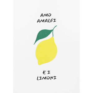 For Love Amalfi, produit au design minimaliste, style à motifs végétaux - Product Image 1