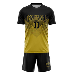 Tenue de football fabriquée en usine avec logos et numéros personnalisés, disponible en différentes tailles, couleurs et styles pour les équipes - Product Image 5