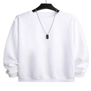 Sudadera de Hombre de Otoño, Gruesa, 360g, Poliéster/Algodón, con Logotipo Bordado Personalizado, Color Sólido, Transpirable, Ropa de Trabajo - Product Image 4