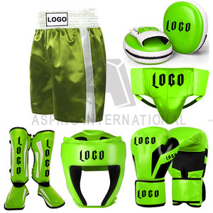 Professional Boxing 6-Piece Sparring Set Colorful with Custom Logo New Design Stretch <b>PVC</b> Material Professional <b>Shorts</b> - Product Image 4