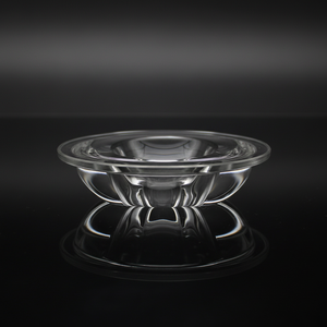 Lente Asimmetrica in Vetro Borosilicato 3.3 da 92mm per Illuminazione Stradale a LED COB, Tipo 4, IP66, Angolo di Fascio 150x130 - Product Image 2