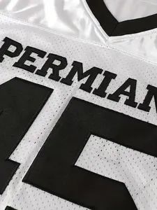 Camiseta de fútbol cómoda y holgada para practicar logotipo personalizado y tela de rendimiento - Product Image 2