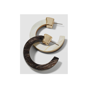 Pendiente de cuerno de búfalo de agua y latón de nuevo diseño/Joyería de pendiente/pendiente de moda de cuerno a granel diseño de aspecto simple - Product Image 6