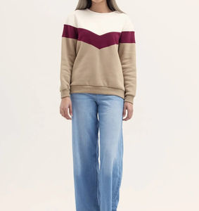 Sudadera Nueva y Elegante para Mujer, Color y Talla Personalizables, Sudadera Lisa / Sudadera Cálida de Invierno con Cuello Redondo para Mujer al por Mayor - Product Image 4