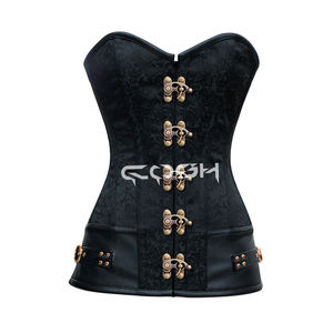 Fournisseur de Corsets en Brocart Noir Sur Mesure - Product Image 1