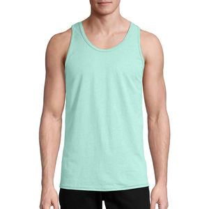 Camiseta sin Mangas Deportiva para Hombre al por Mayor, Chaleco Informal de Verano, Material Ligero, Cuello Redondo - Product Image 3