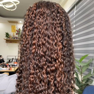 Les cheveux humains vietnamiens frisés et crépus eurasiens 100%, ,100% cheveux non traités en cheveux humains frisés de Vietnamhairluxury - Product Image 1