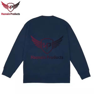 OEM Factory's Ready Stock Premium Quality Sudadera de mujer Cuello redondo Sudadera en blanco para el invierno Logotipo personalizado impreso - Product Image 2