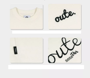 ODM เสื้อยืดคอกลมผ้าคอตตอนบ็อกซี่สำหรับผู้หญิง, เสื้อยืดผ้าฝ้าย260gsm คอกลมขนาดใหญ่พิเศษผลิตในเวียดนาม - Product Image 3