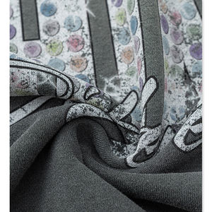 Sweat à capuche d'hiver personnalisé DTG imprimé Logo vieilli Vintage 100% coton polaire lourd lavé à l'acide soleil délavé - Product Image 4