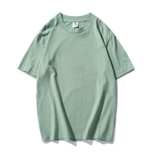 Stock de vêtements mixtes en vrac T-shirt 100% coton à manches courtes personnalisable pour hommes T-shirt vierge imprimé avec logo personnalisé - Product Image 3