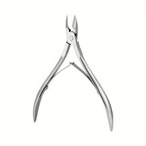 1/2/4pcs Stainless Steel Cuticle Scissor Remove Nail Polish Kit Cleaner Nail With Buffer Cutter Nippers Manicure Pedicure Tools - Product Image 3