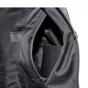 Ropa Exterior de Verano para Hombre, Casual, Transpirable, a la Moda, Nueva Llegada, de Cuero Genuino y Lona, Estilo Urbano - Product Image 4