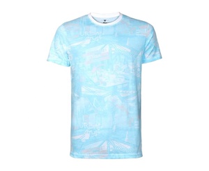 เสื้อโปโลสำหรับผู้ชายเสื้อกีฬาพิมพ์ลายแบบซับลิเมชันเต็มตัวผ้านิ่มทรงสลิมฟิตแบบถักสำหรับผู้ชาย - Product Image 4