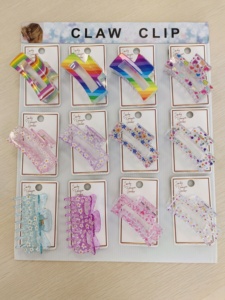 Plastic Hair Claw <strong>Clip</strong> Many Types Many Size Accept <strong>Customized</strong> for Hair Claw <strong>Clips</strong> - Product Image 3