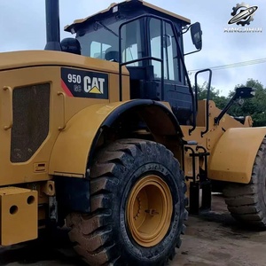Chargeuse sur pneus Caterpillar 950GC d'occasion, 5 tonnes, godet de 4 m³, marque japonaise d'origine, matériel de construction d'occasion, faible nombre d'heures, certifiée CE - Product Image 5