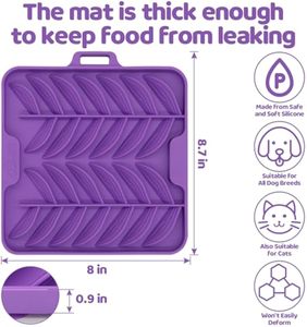 Bulk <b>Silicone</b> Dog Licking <b>Mat</b> BPA Free Slow Feeding Dish Non Slip Easy Clean Stress Relief for Pets - Product Image 2