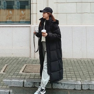 Parka Larga de Algodón Acolchada, Invierno 2024, Gruesa, Impermeable, Cortavientos, Transpirable, Ecológica, con Capucha, para Hombre - Product Image 4