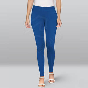 Leggings côtelés pour femmes pantalons extensibles doux, parfaits pour les vêtements actifs et décontractés Leggings en laine de grande taille - Product Image 1