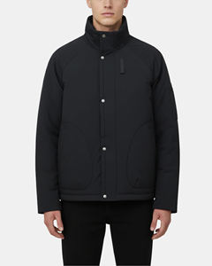 Chaqueta de Invierno Personalizada para Hombre, con Cuello Alto, Impermeable, Acolchada, Tipo Burbuja, Chaqueta de Plumón Personalizada para Exteriores - Product Image 1