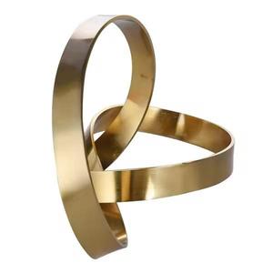 Adornos de Metal modernos pulidos de alta calidad hechos a mano, esculturas de Reno de aluminio para el hogar para Navidad, decoración de hogar y oficina - Product Image 1