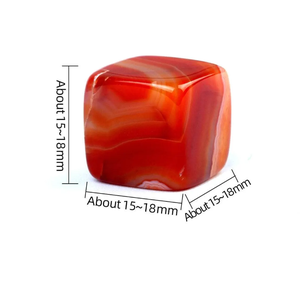 Chakra Cristal Cube Pierre dégringolée En Vrac Poli Poche Paume Guérison Cristal Pierres Précieuses Méditation Yoga Reiki Équilibrage Cristal - Product Image 2