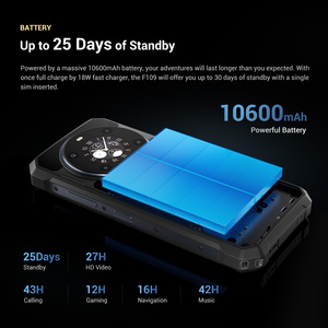 Tapis téléphone portable Fossibot F109 <span class=keywords><strong>5G</strong></span> Android IP68 50MP arrière empreinte digitale Smartphone robuste - Product Image 3